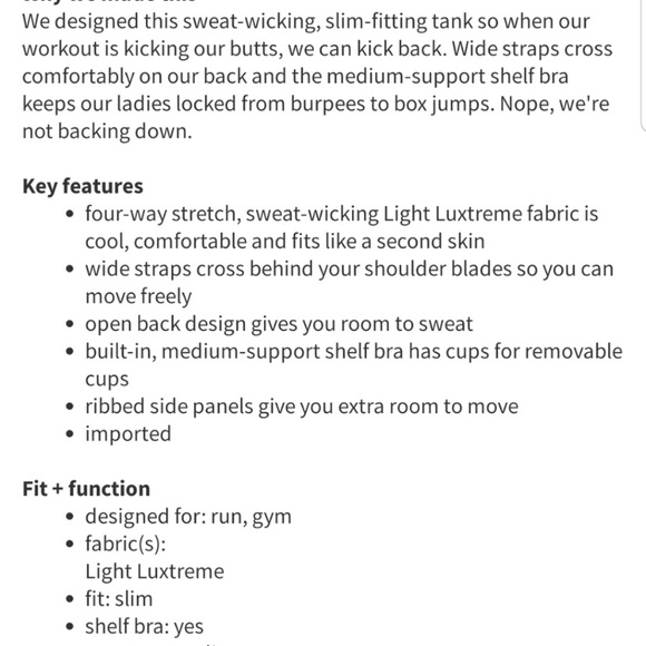 Lululemon purple striped core kicker tank 6 - Picture 6 of 6